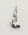 Plakat - Brush splatters