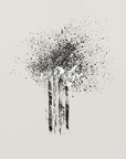 Plakat - Brush splatters