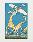 Plakat - Bloodless Giraffe Hunt - Admen.dk