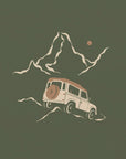 Plakat - Mountains Calling Green