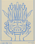 Plakat - Vessel Collection : Growth (LineArt) - Admen.dk