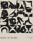 Plakat - Body of Work (Noir) - Admen.dk