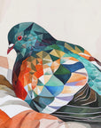 Poster - Animal Watercolor Art Bird Dove Pigeon 2