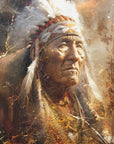 Plakat - Indian American Art Illustration Wallart 001