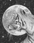 Plakat - Moon and Tiger Original