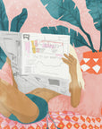 Plakat - Bohemian Morning News Art Print