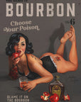 Poster - Babes of Bourbon Vol 6 Choose Your Poison Sexy Pinup