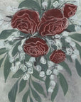 Poster - Zeldah red roses