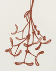 Plakat - Mistletoe ink sketch (red)