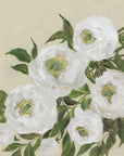 Poster - Evadne peonies in beige