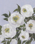 Poster - Evadne peonies in lilac