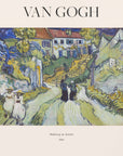 Plakat - Stairway At Auvers (1890) Van Gogh - Admen.dk