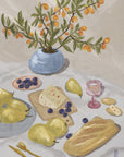 Poster - Gin and Tonic In the Afternoon Sun Illustration
