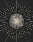 Plakat - Midnight Sun Abstraction