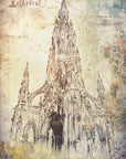 Plakat - Surreal Art Vintage Style 3