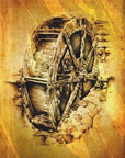 Plakat - Sepia Illustration 9
