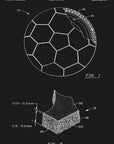 Plakat - Soccer Ball Patent Design