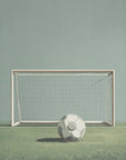 Plakat - Soccer Ball Goal