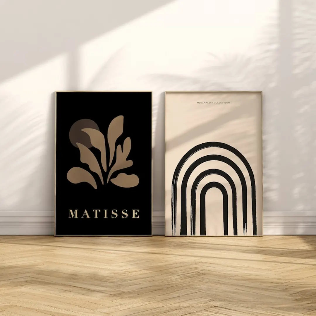 Plakat - Rainbow boho kunst - admen.dk