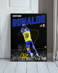 Plakat - Cristiano Ronaldo i sejrsdans