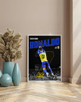 Plakat - Cristiano Ronaldo i sejrsdans - Admen.dk