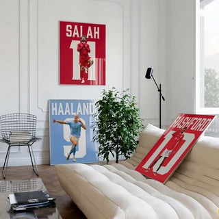 Plakat - Mohamed Salah i stilhed - admen.dk