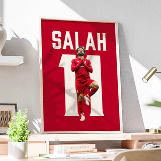 Plakat - Mohamed Salah i stilhed - admen.dk