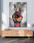 Plakat - The peace kunst - admen.dk