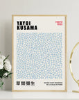 Plakat - Yayoi Kusama - Tokyo 1985 blue kunst - Admen.dk