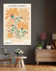 Plakat - Bologna - Flower market