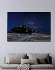 Plakat - Privat jet med udsigt