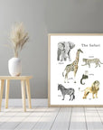 Plakat - The safari