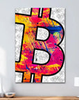 Plakat - Bitcoin kunst