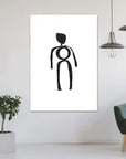 Plakat - Kvindelig silhuet