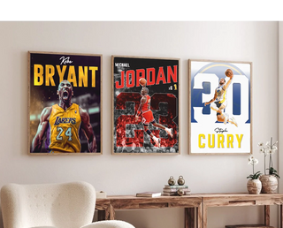 Den legendariske trio: Michael Jordan, Kobe Bryant, and Steph Curry