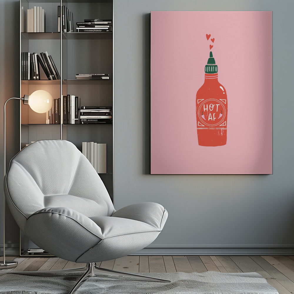Canvas - Hot Af - Admen.dk