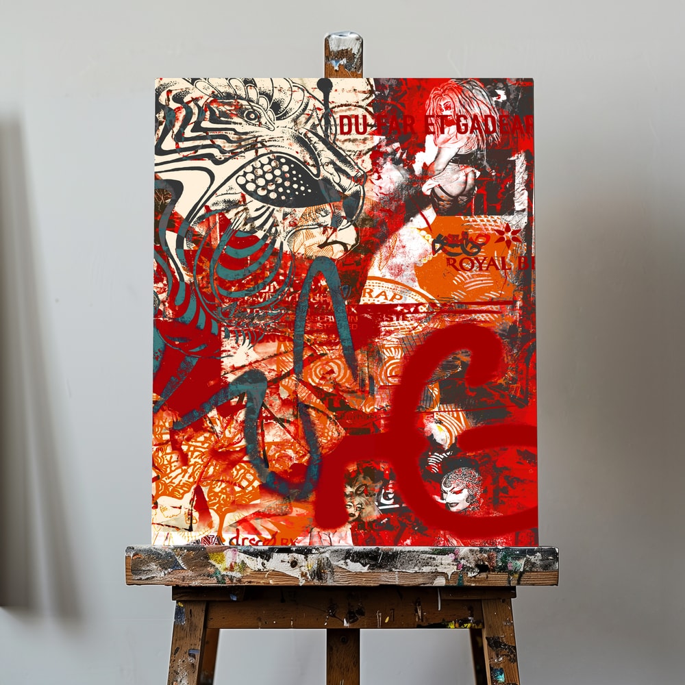 Canvas - Vibrant Street Fusion