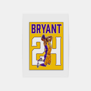 Plakat - Kobe Bryant 24