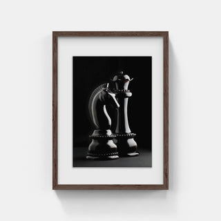 Plakat - Lets play chess kunst