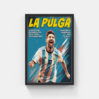 Plakat - Messi La Pulga