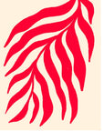 Plakat - Vibrant Red Leaves