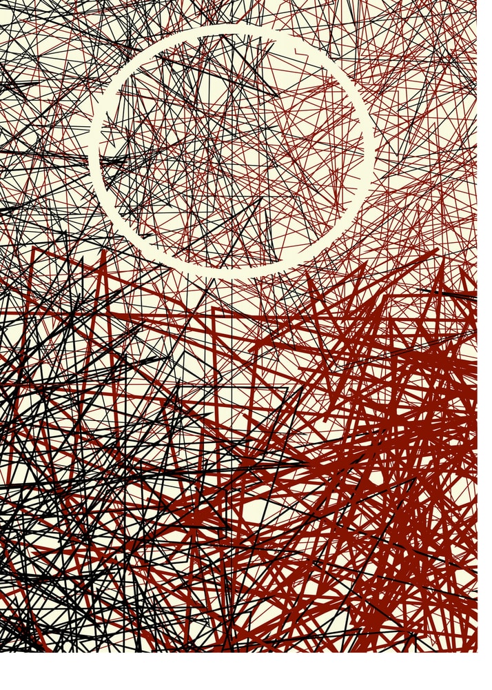 Plakat - Dynamic Line Circle