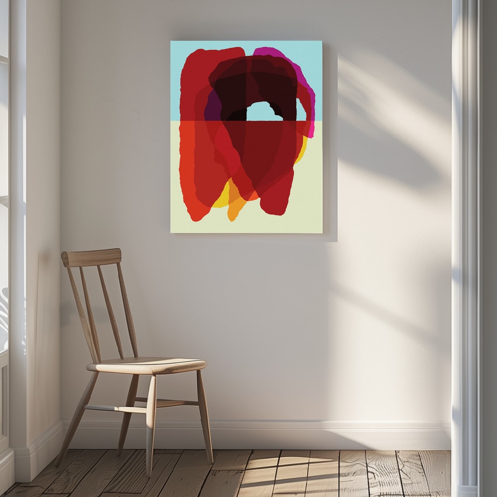 Canvas - Reflected Abstract Arch