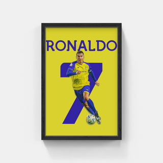 Plakat - Cristiano Ronaldo i løb