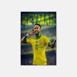 Plakat - Neymar Jr. efter sejr