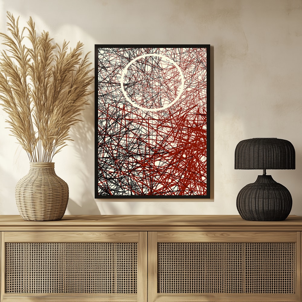 Plakat - Dynamic Line Circle