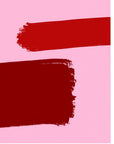 Plakat - Crimson Strokes