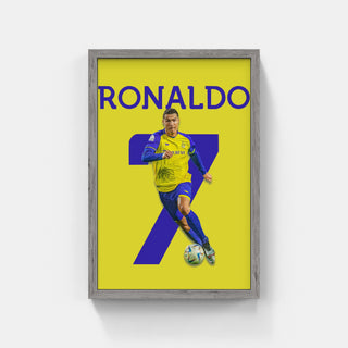 Plakat - Cristiano Ronaldo i løb