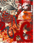 Plakat - Vibrant Street Fusion