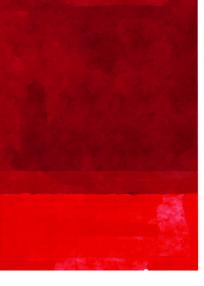 Plakat - Deep Red Abstraction - Jay Stanley